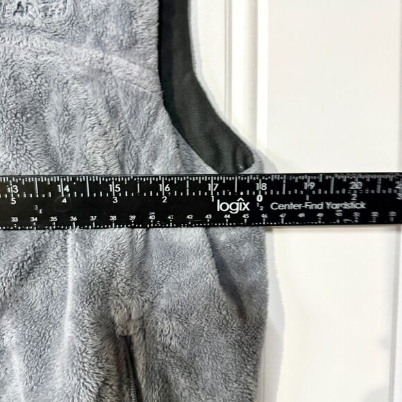 MOUNTAIN HARDWEAR Vest Women Size S/P Fleece Sleeveless Pocket Full Zip Collared - Picture 3 of 5